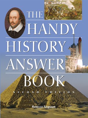 cover image of The Handy History Answer Book